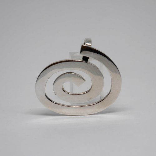 alt="Colgante espsiral plata de ley. www.santelmotienda.com"