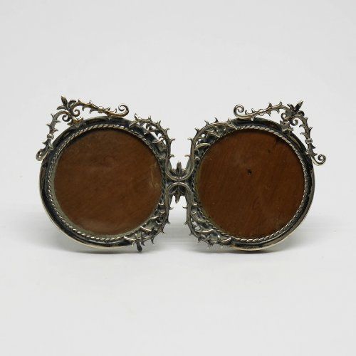 alt=\"marco fotos en miniatura de plata de ley. www.santelmotienda.com\"