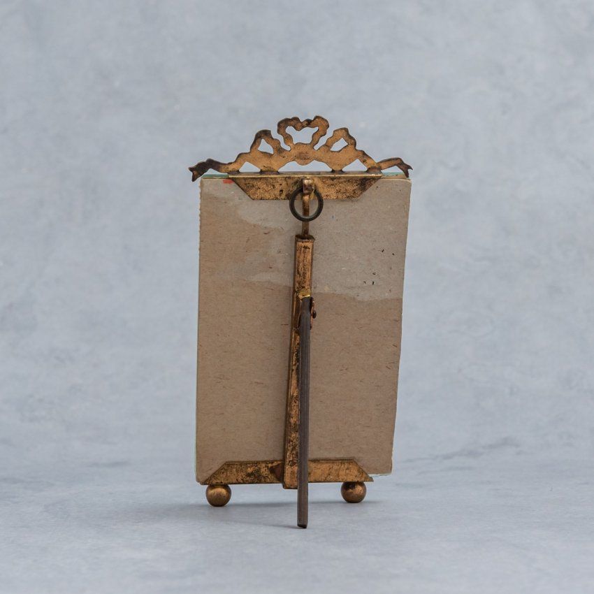 Alt=\" marco cristal frances biselado principios siglo XX.www.santelmotienda.com\"