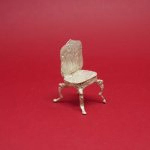 Silla miniatura de Plata de ley 925 Mils
