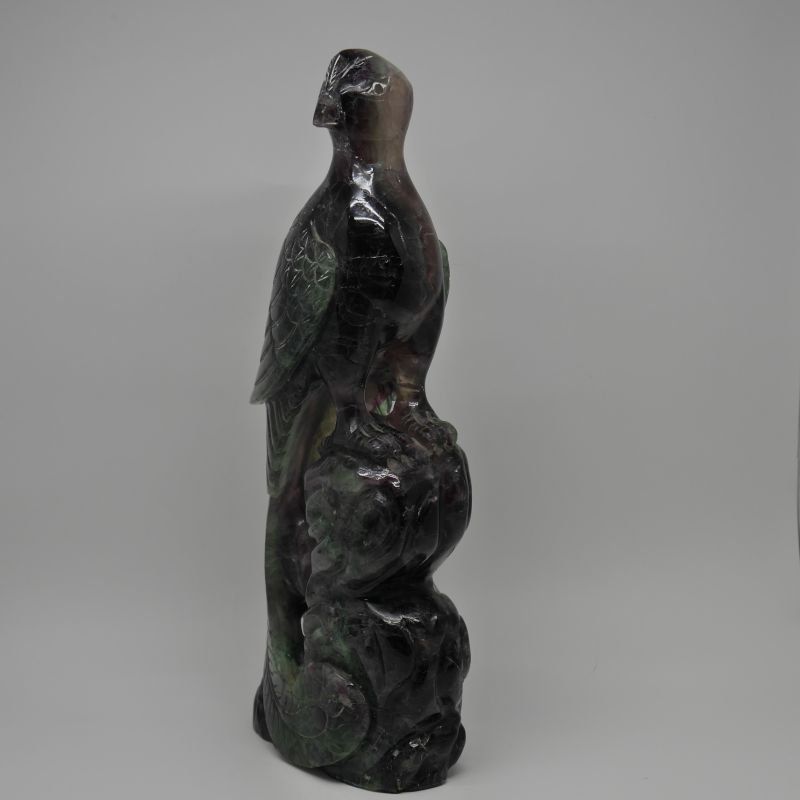 Figura Pavo de fluorita