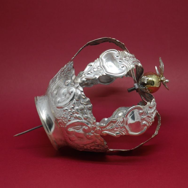 alt=\"Corona de Plata de ley 925 Mils. estilo antiguo\"