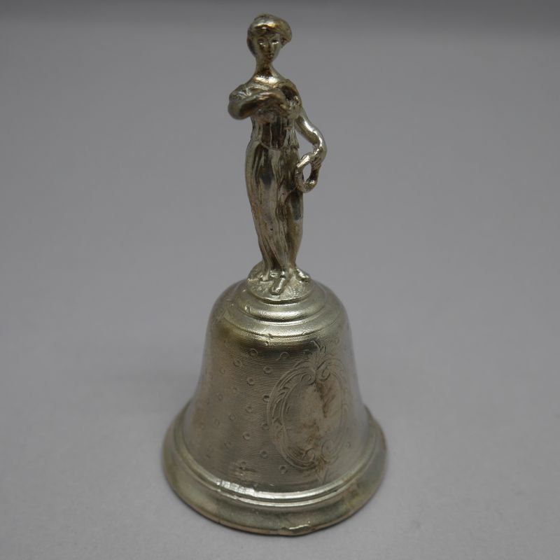 alt=\"Campana de Plata de ley 925 Mils.\"