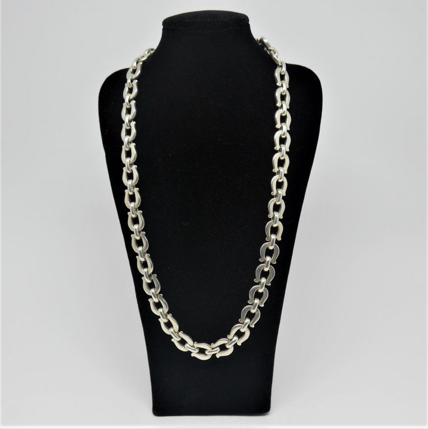alt=\"collar estribos de plata de ley 925 Mils.www.santelmotienda.com\"