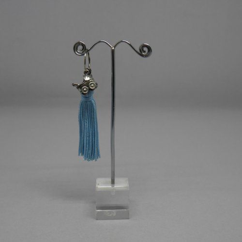 alt=\"borlón con colgante para carrito bebé en plata de ley\"