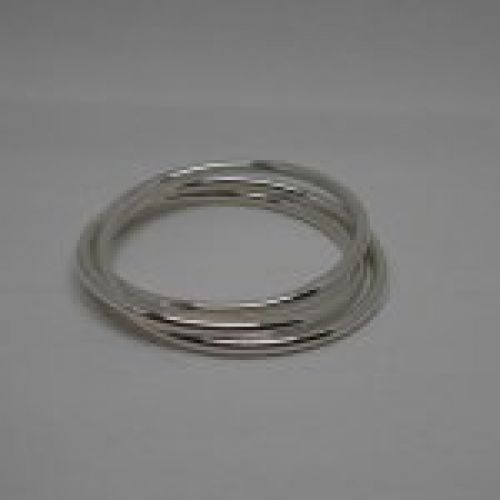 alt=\"Pulsera 3 aros de plata de ley 925 Mils.\"