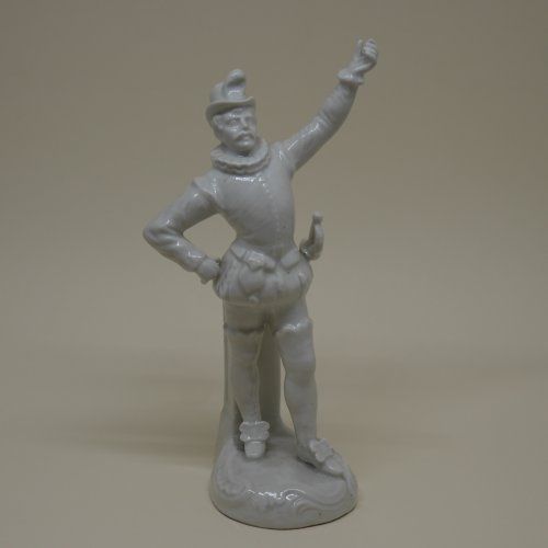alt=\"Figura de porcelana Europea Caballero, principios del Siglo XX\"JPG