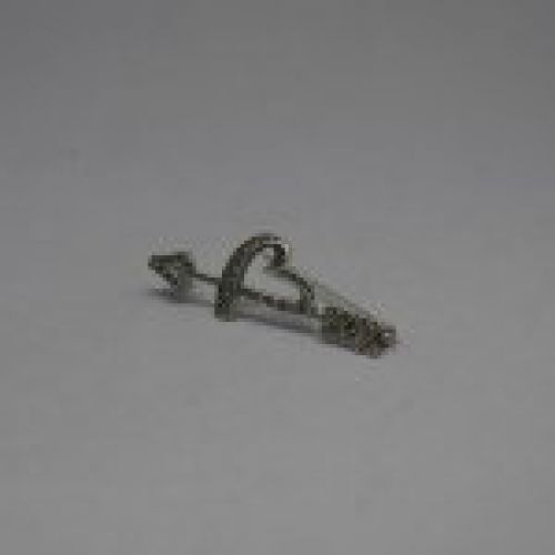 Broche de plata de ley 925 Mils