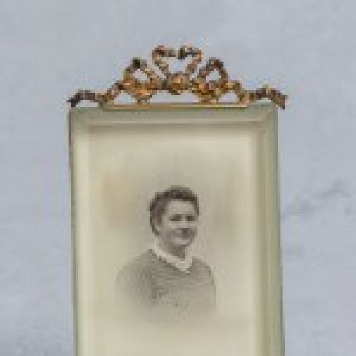 Alt=\" marco cristal frances biselado principios siglo XX.www.santelmotienda.com\"