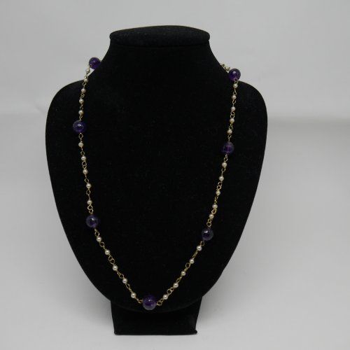 alt=\"Collar de Oro de ley 18 K. con Rubies facetados\"