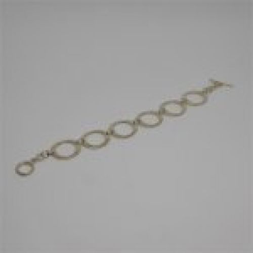 alt=\"Pulsera eslabones redondos Plata de ley 925 Mils.www.santelmotienda.com\"
