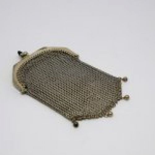 alt:\"monedero malla de plata antiguo. www.santelmotienda.com\"