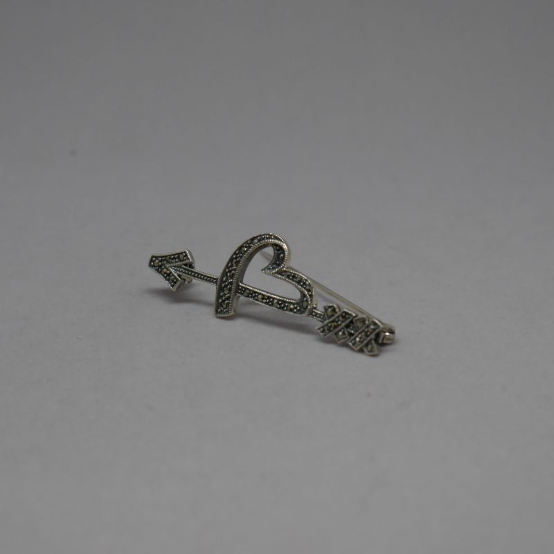Broche de plata de ley 925 Mils