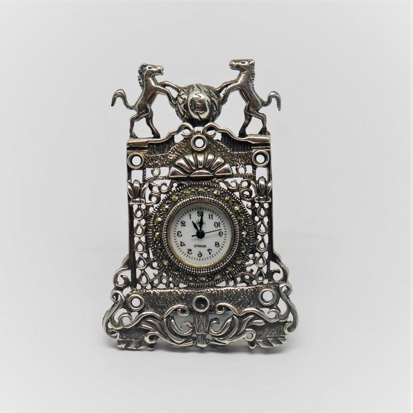 alt=\"miniatura Reloj de Plata de ley y cuarzo\"