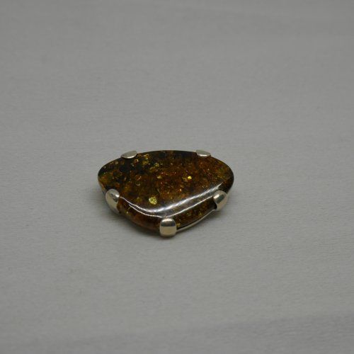 alt=\"broche colgante de plata de ley y ambar\"