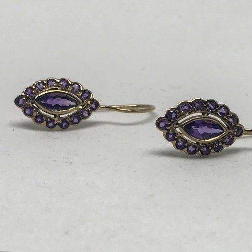 alt=\"pendientes oro amatistas\"