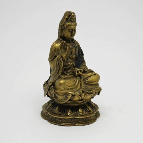alt=\"figura diosa hindu de bronce. www.santelmotienda.com\"