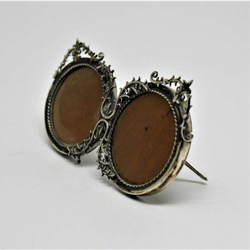 alt=\"marco fotos en miniatura de plata de ley. www.santelmotienda.com\"