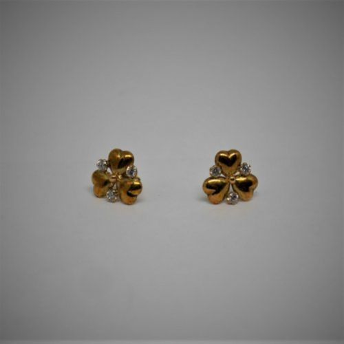 alt=\"pendientes niña mujer oro con corconitas\"