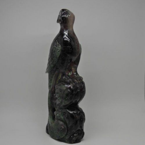 Figura Pavo de fluorita