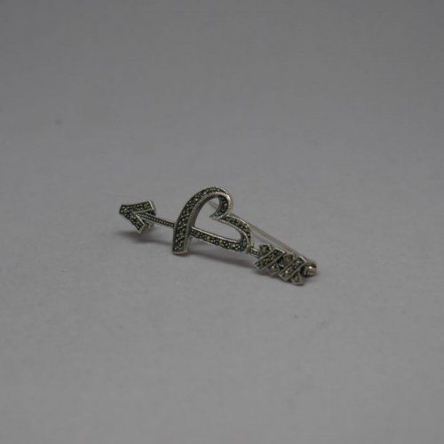 Broche de plata de ley 925 Mils