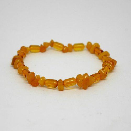 alt=\"pulsera de ambar elastica tonos amarillos. www.santelmotienda.com\"