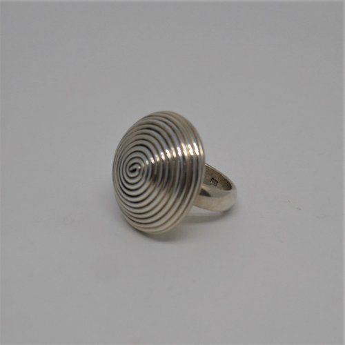 alt=\"sortija espiral redondo de plata de ley 925 Mils.www.santelmotienda.com\"