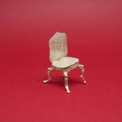 Silla miniatura de Plata de ley 925 Mils.