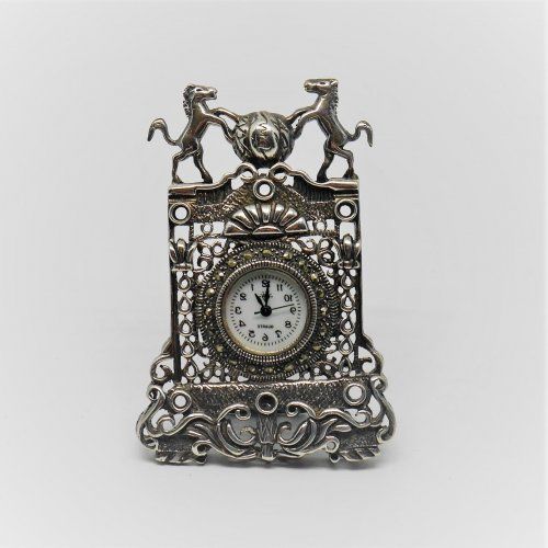 alt=\"miniatura Reloj de Plata de ley y cuarzo\"